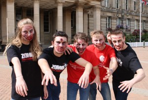 Organisers have announced that this Saturday's Zombie Walk will start at Victoria Square