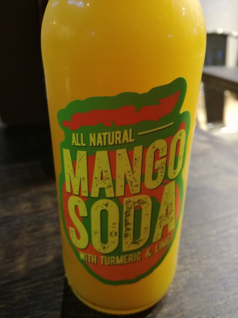 Mango and Tumeric Soda